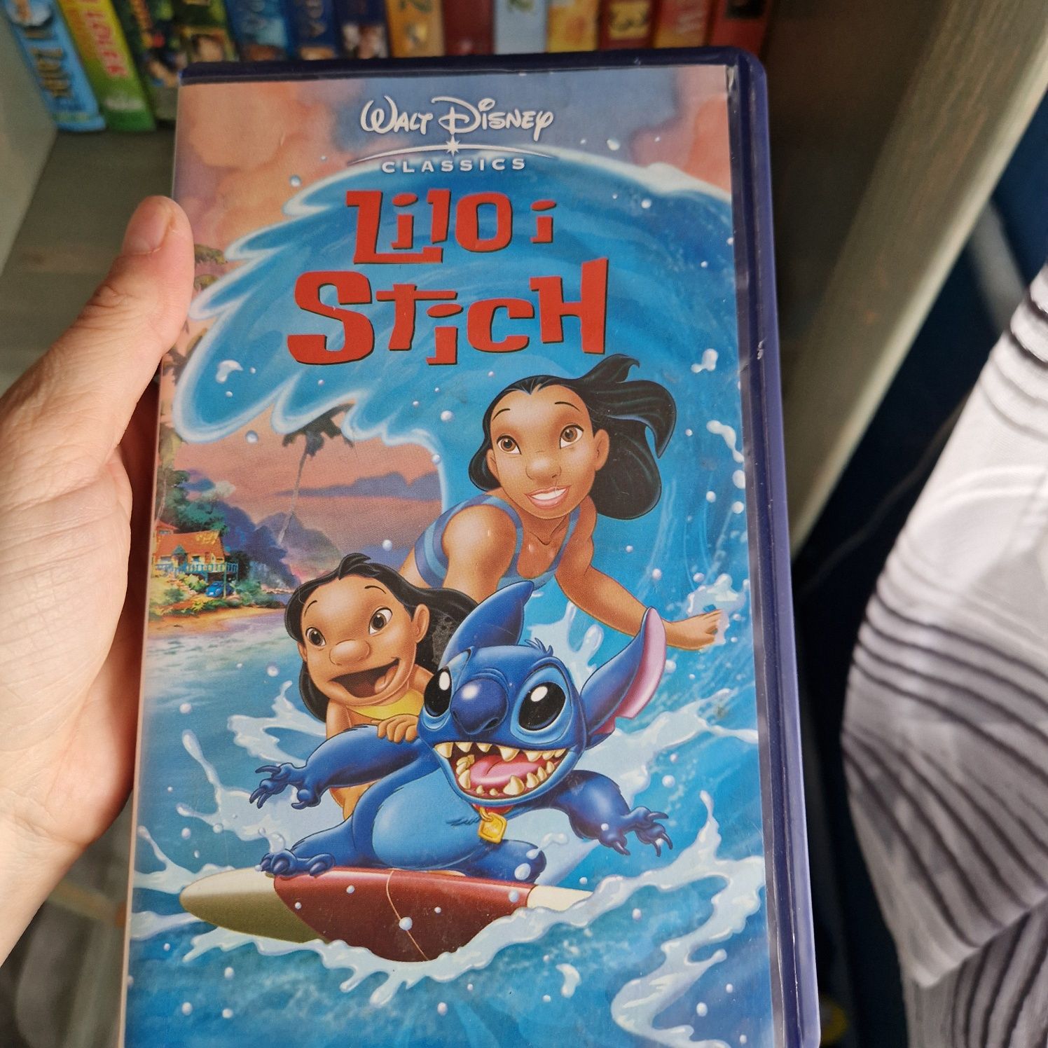 Lilo I stich kaseta vhs