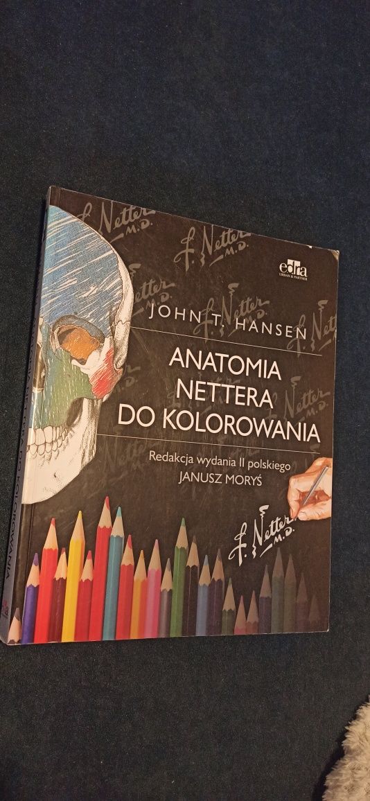 Anatomia Nettera do kolorowania