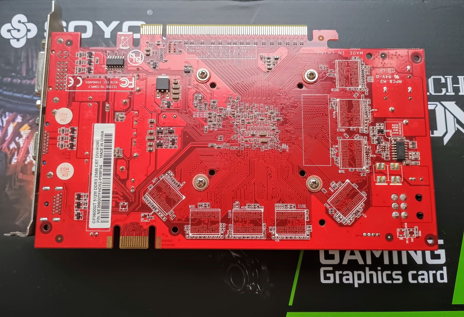 Nvidia Geforce 9600GT ddr3 512mb 256bit
