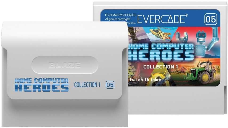 EVERCADE C5 - Zestaw gier Home Computer Heroes Collection Col. 1