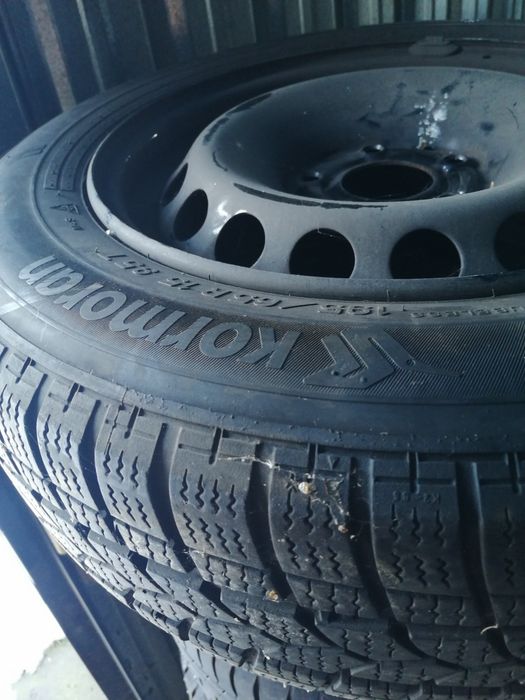 Opony koła zimowe 195/65/15, , kormoran 2014 dojazd 14, 4x100