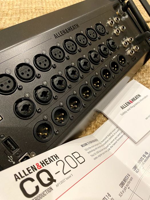 Allen & Heath CQ20B Kompaktowy mikser cyfrowy Bluetooth