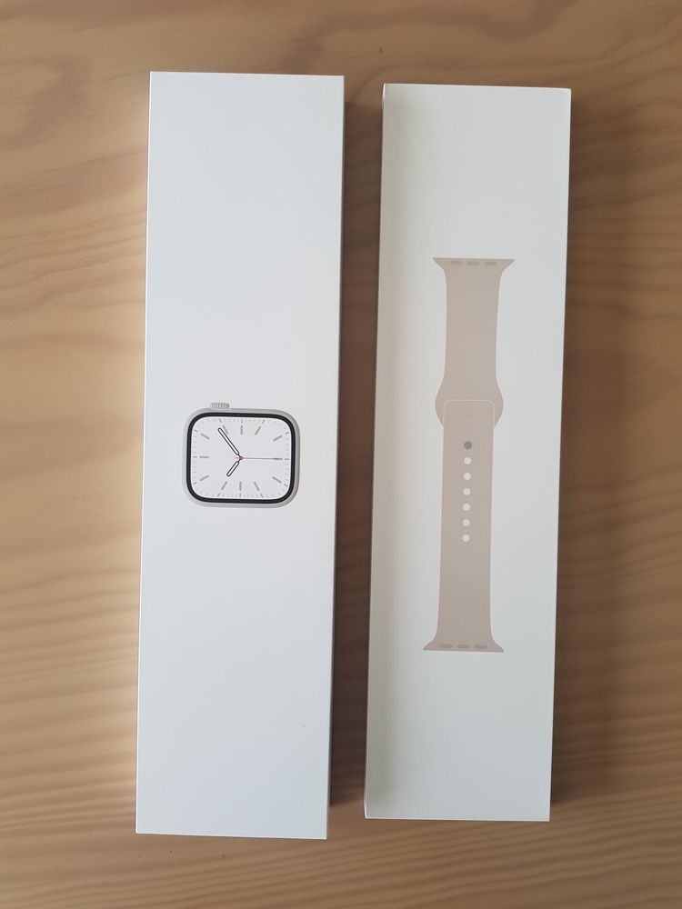 Apple - Watch Series 7 (NOVO) 41mm Starlight Aluminium