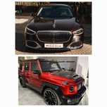 Auto do ślubu Mercedes Maybach  G-klasa Brabus800