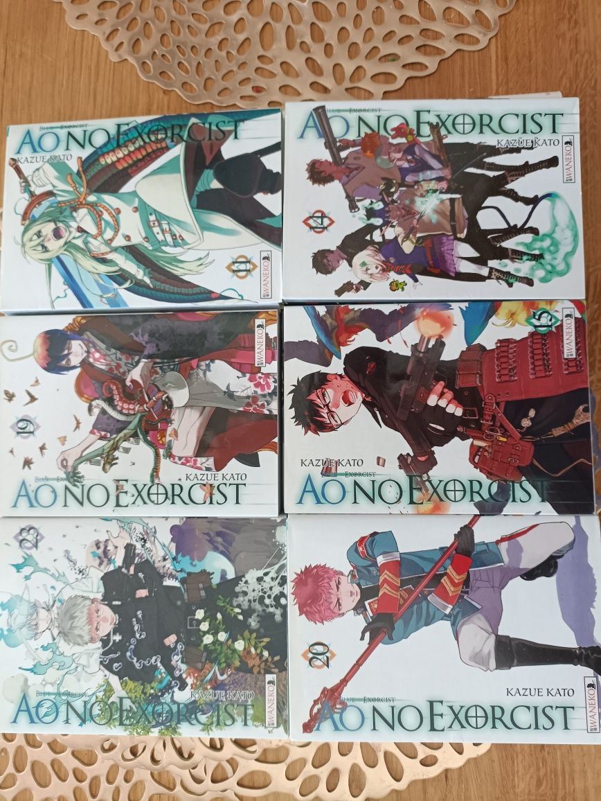Manga Komiksy z serii AO No EXORCIST