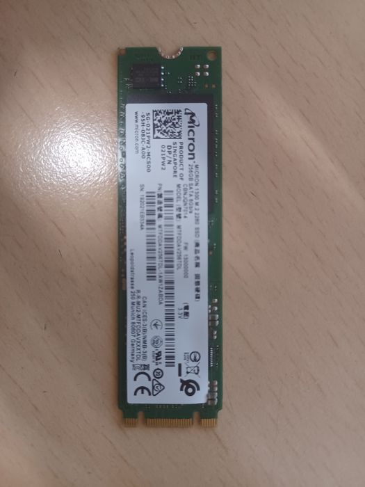 Dysk ssd 256 GB micron