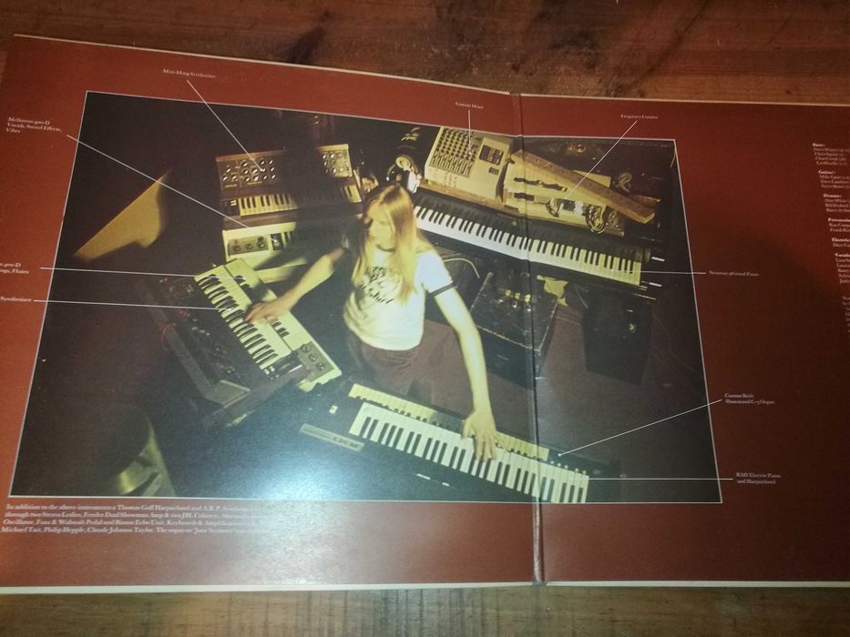 RICK WAKEMAN (Prog) -The Six Wifes Of Henry VIII  (Ed ING-GAT-1973) LP