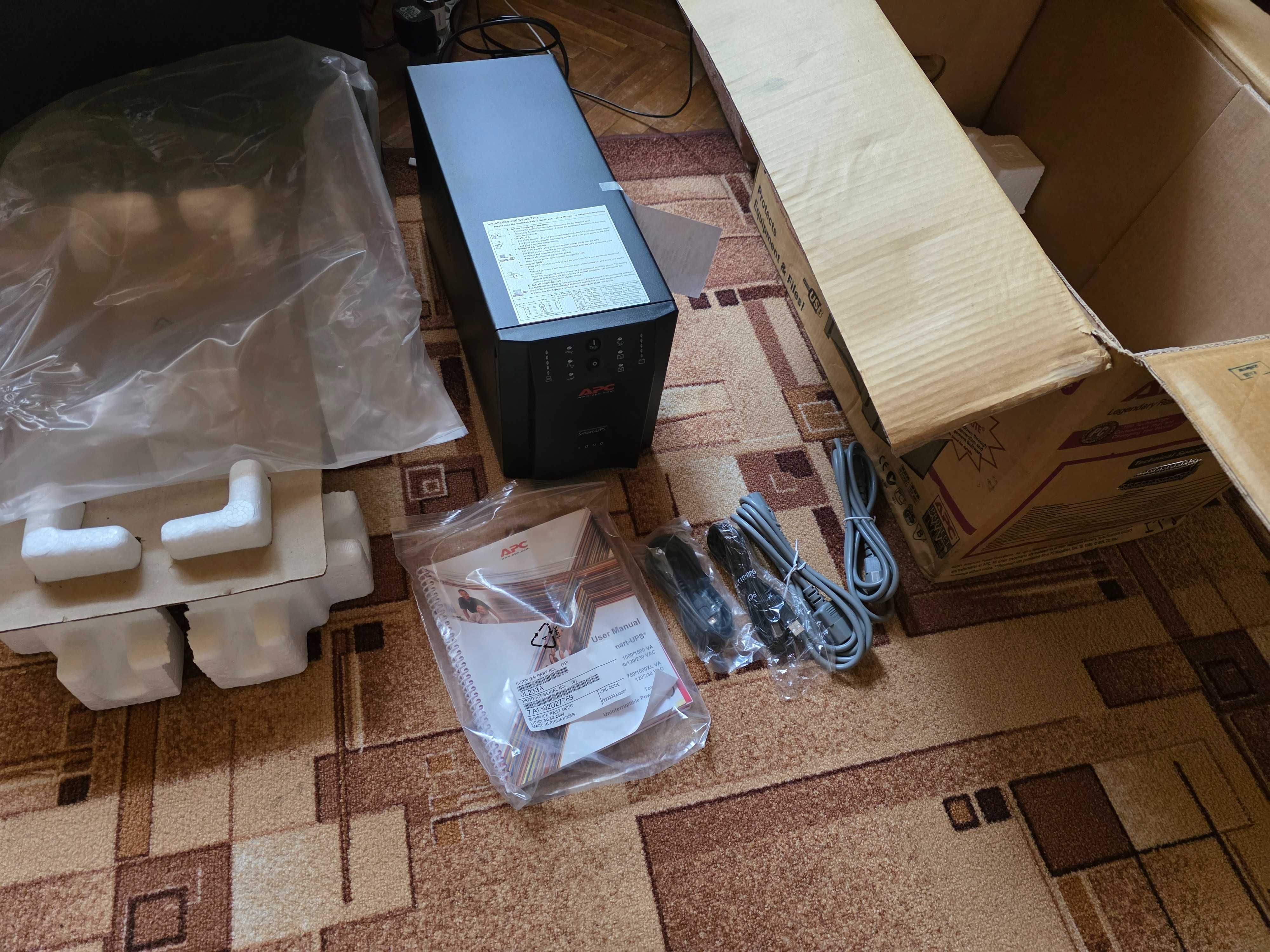 ДЖБ ИБП APC Smart-UPS 1000VA USB SUA1000I бесперибойник безперибійник