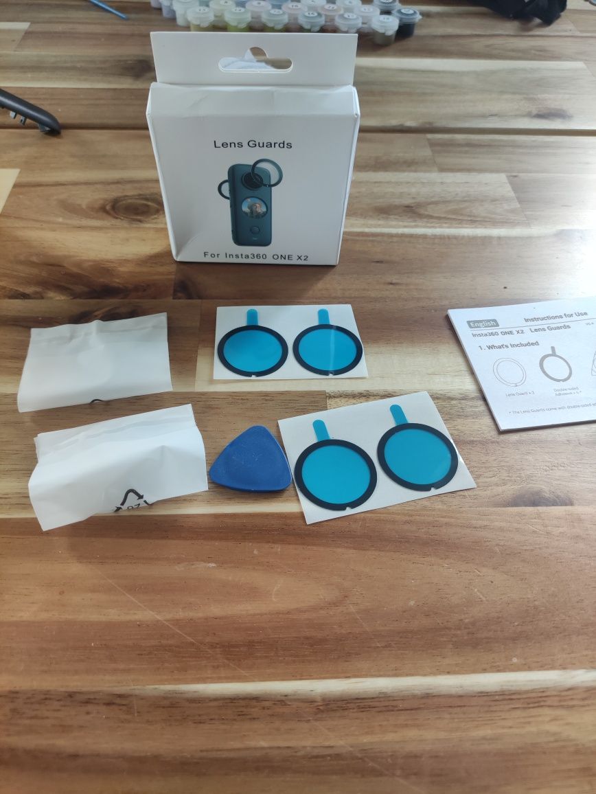 Osłony obiektywów Insta360 ONE X3 - Sticky Lens Guards