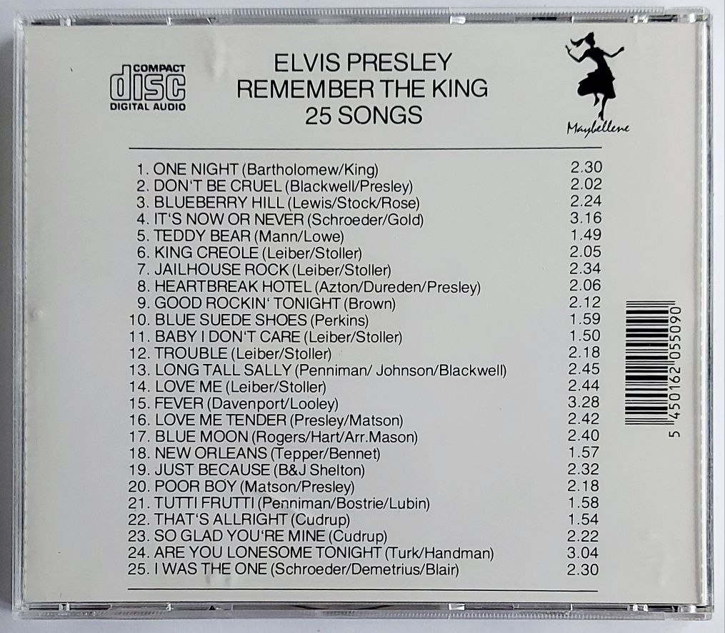 Elvis Presley Remember The King 25 Songs