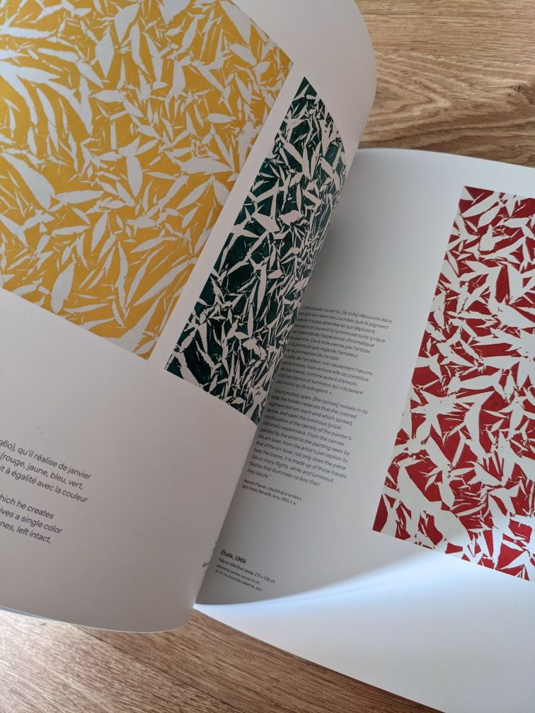 Simon Hantai katalog z wystawy w Centre Pompidou