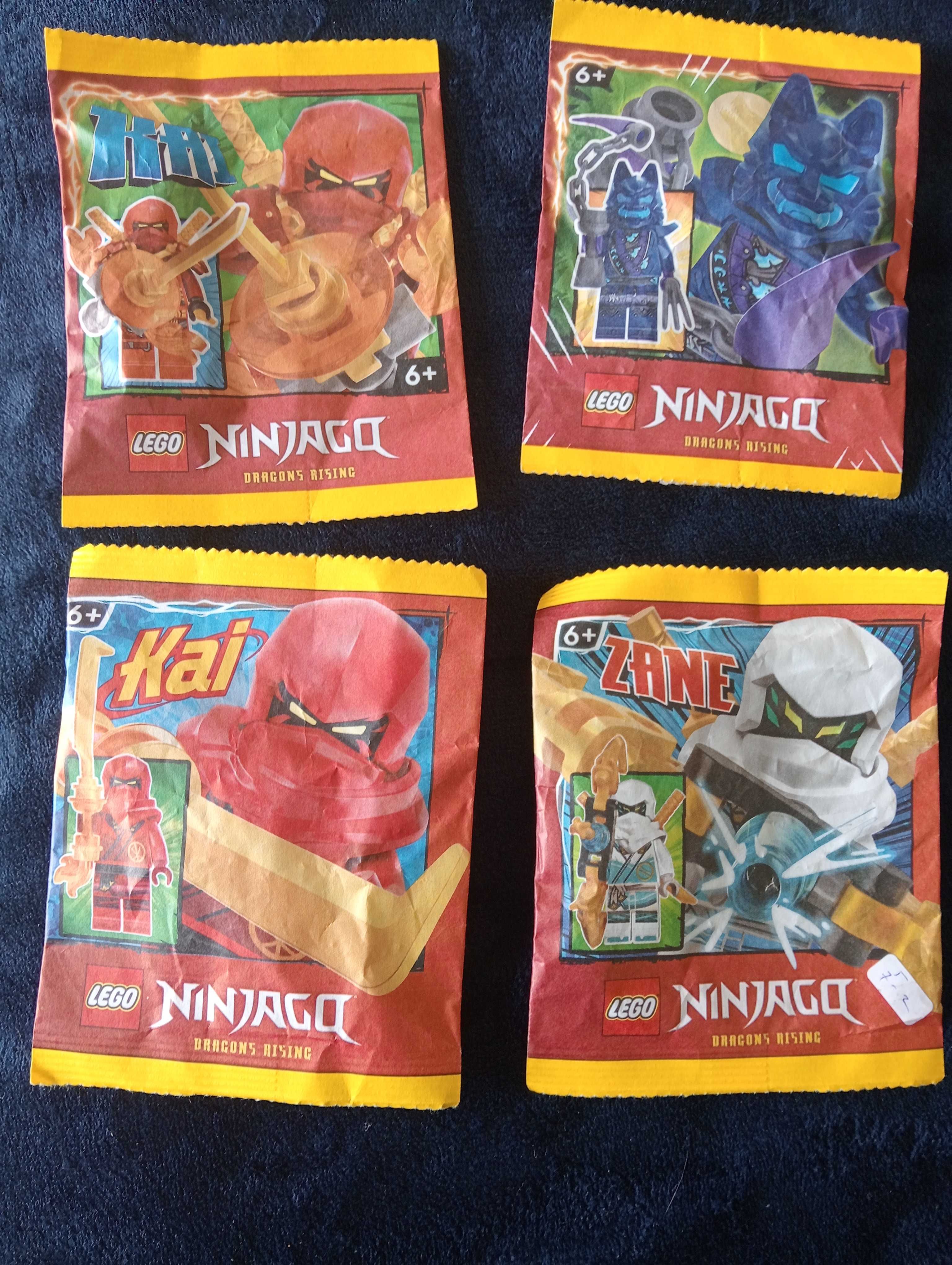 Figuras Lego ainda embaladas
