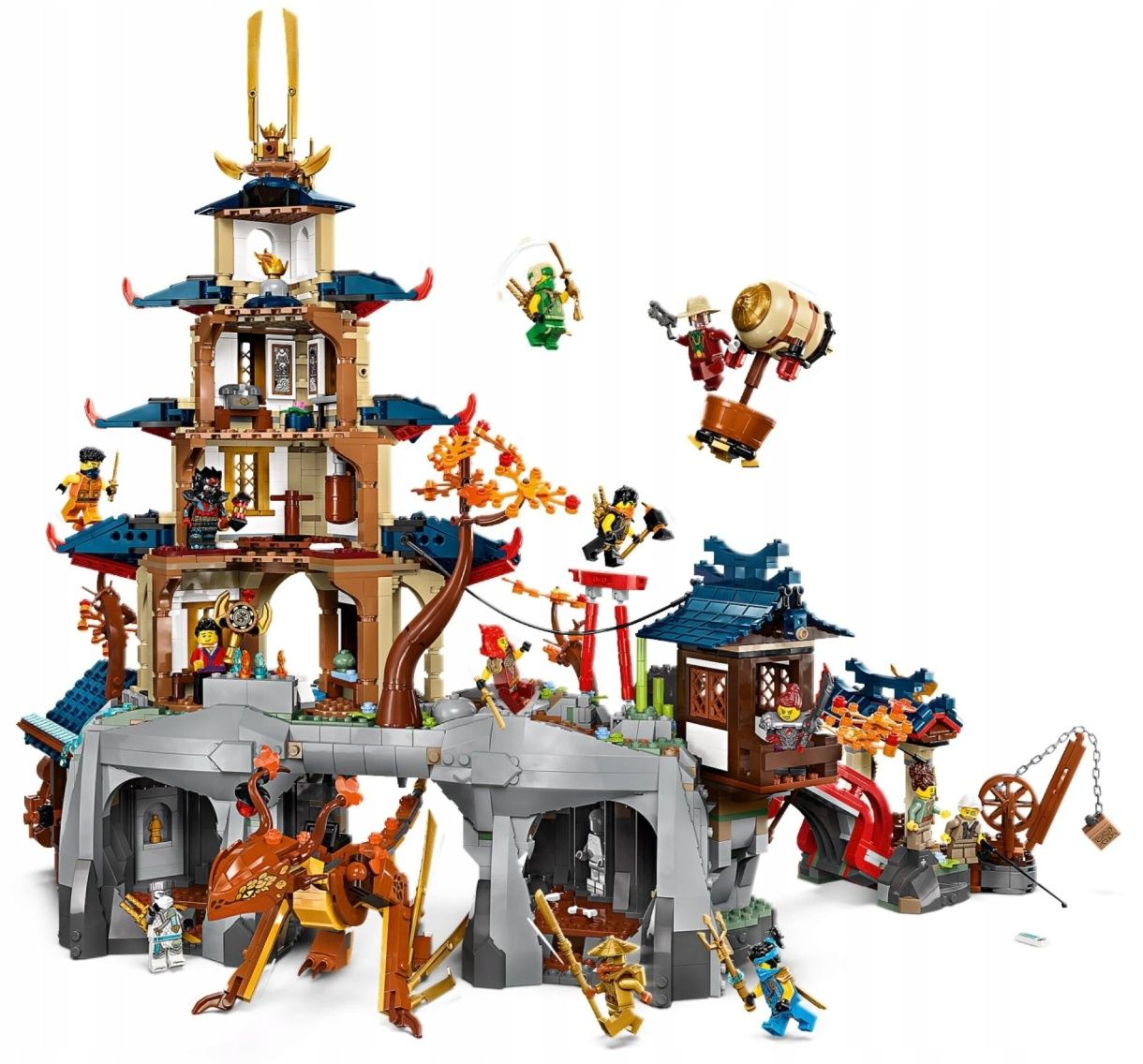 LEGO 71814 NINJAGO Turniejowe miasto ze świątynią