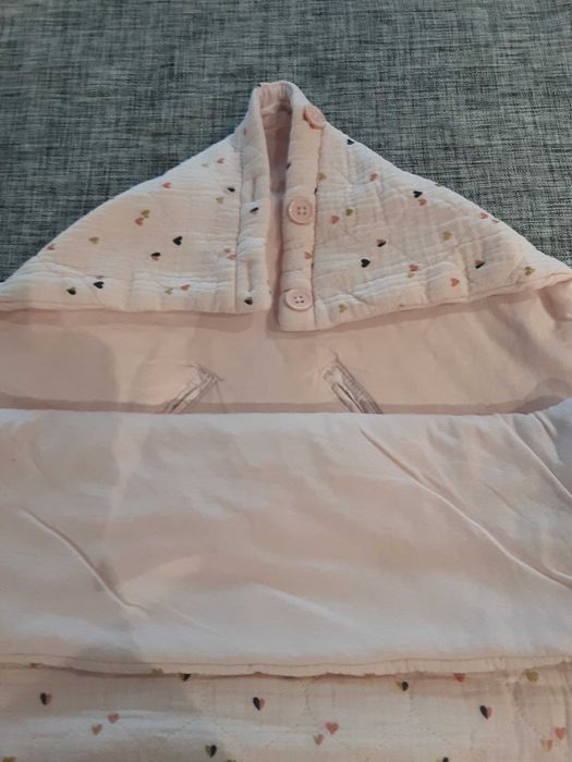 Saco de dormir bebe menina como novo