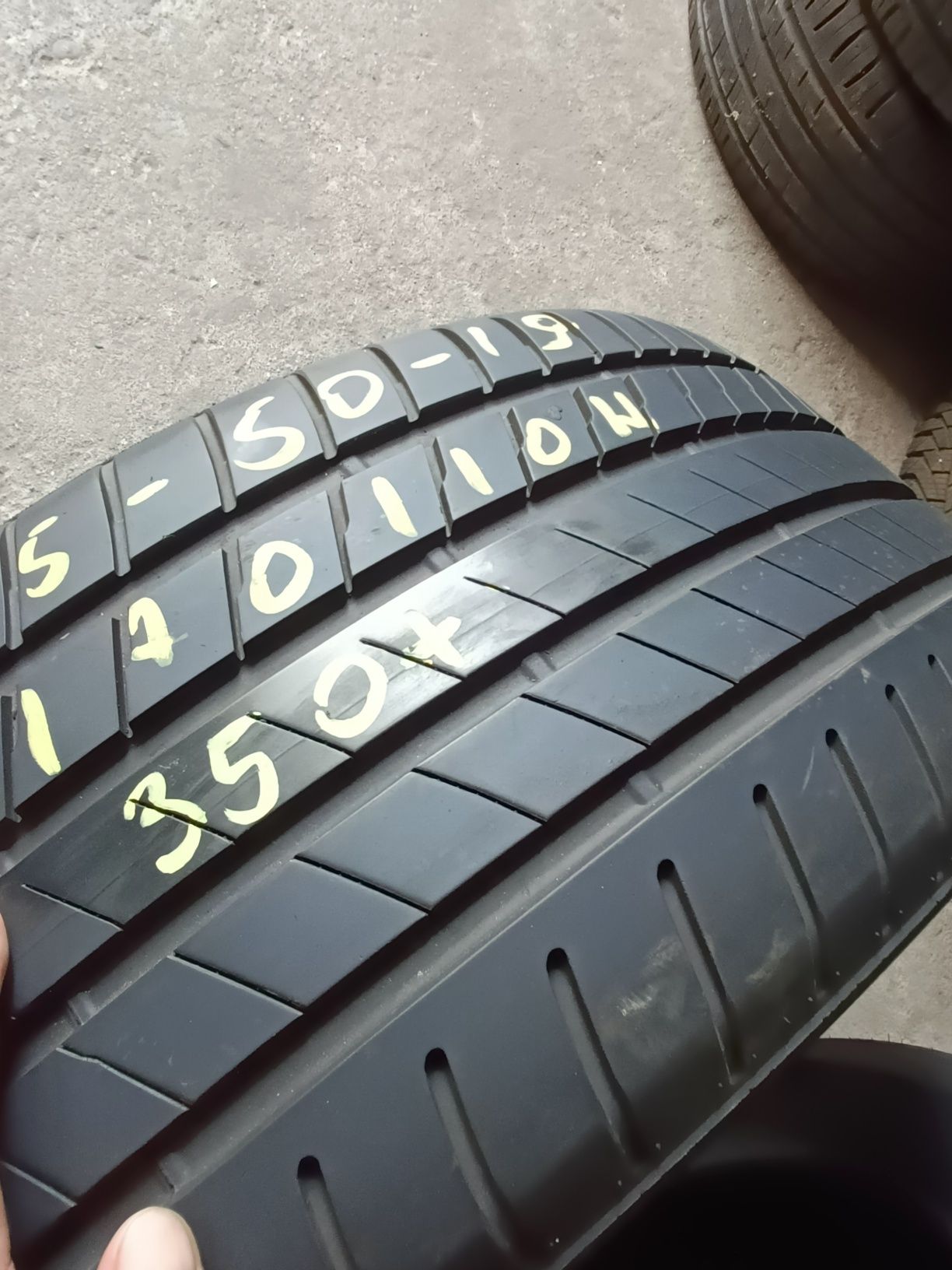 4x 265/50R19 Bridgestone Alenza 001 z 2021r 7.5mm KOMPLET