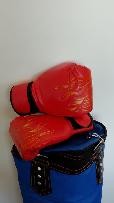 Conjunto saco de boxe