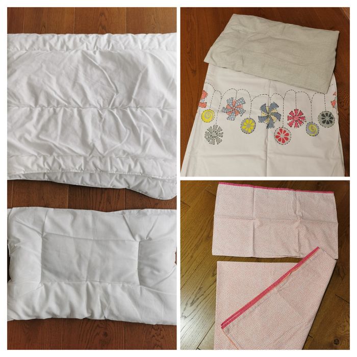 Dwa komplety pościeli Ikea i wsad Ikea rozmiar 35x55 cm / 110x125 cm