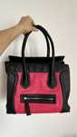 Torebka torba shopper bag ala Celine Luggage duża pojemna różowa