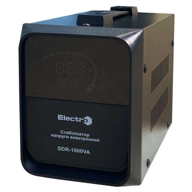 Стабілізатор ектронний ElectrO SDR-1000 1 кВА (SDR10EL)