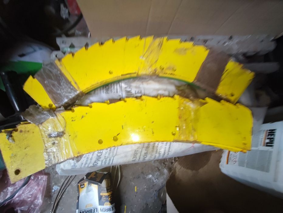 Ножи жатки кукурузного комбайна ягуар