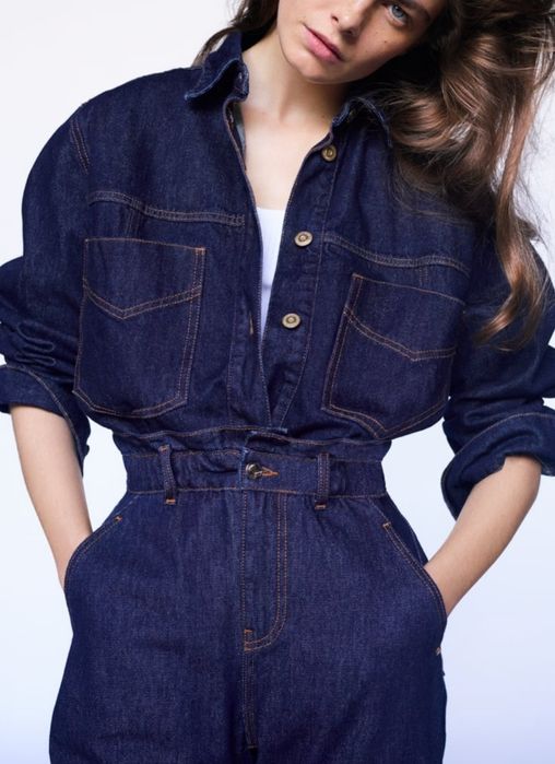 Куртка джинсова Zara жіноча