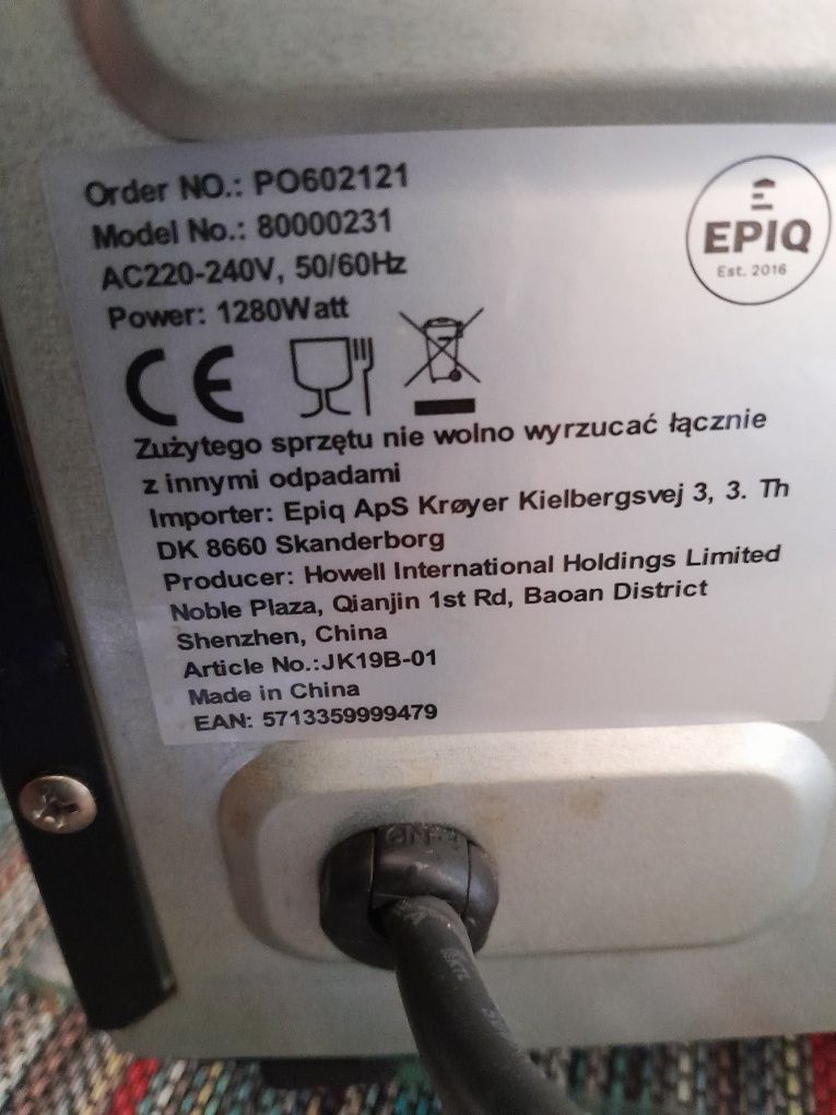 Kuchenka  elektryczna na 220v