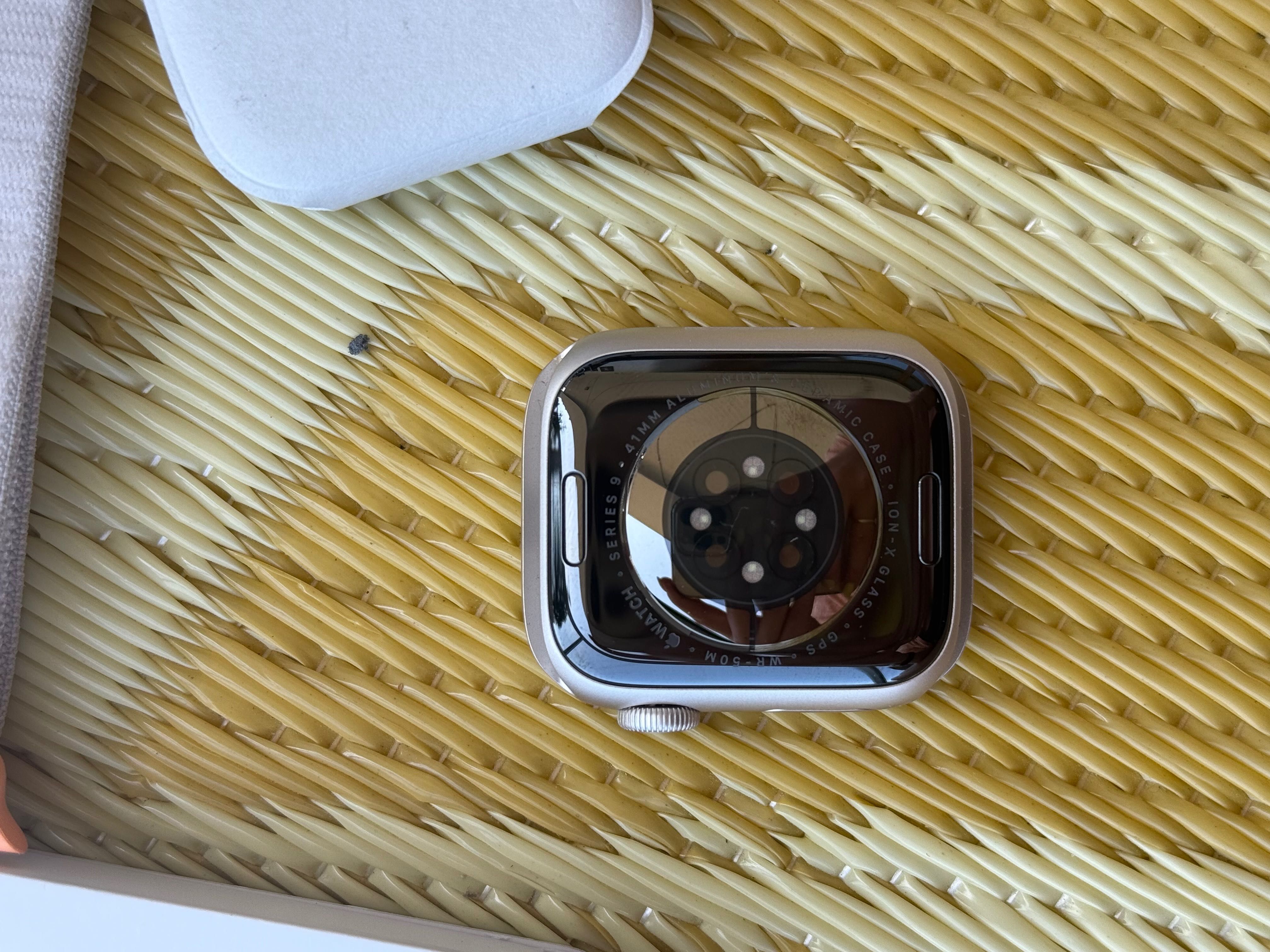 Apple Watch Series 9 GPS Starlight 41 mm – nowy, nieaktywowany
