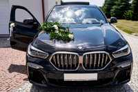 Auto do ślubu BMW X6M50D