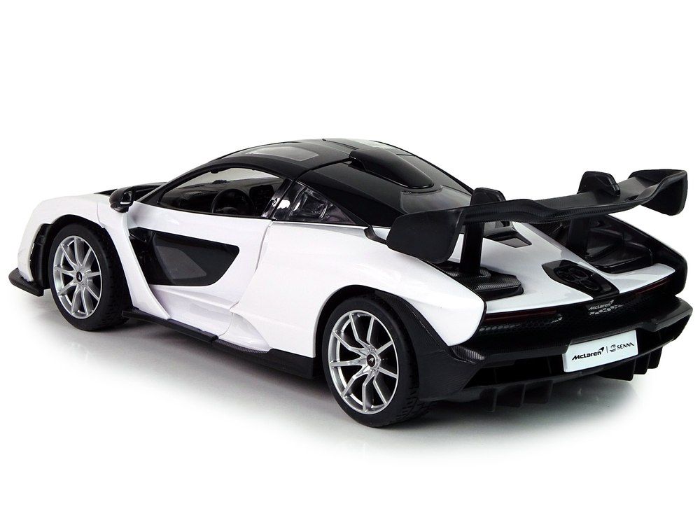 Auto R/C McLaren Senna Rastar 1:14 Biały Na Pilota