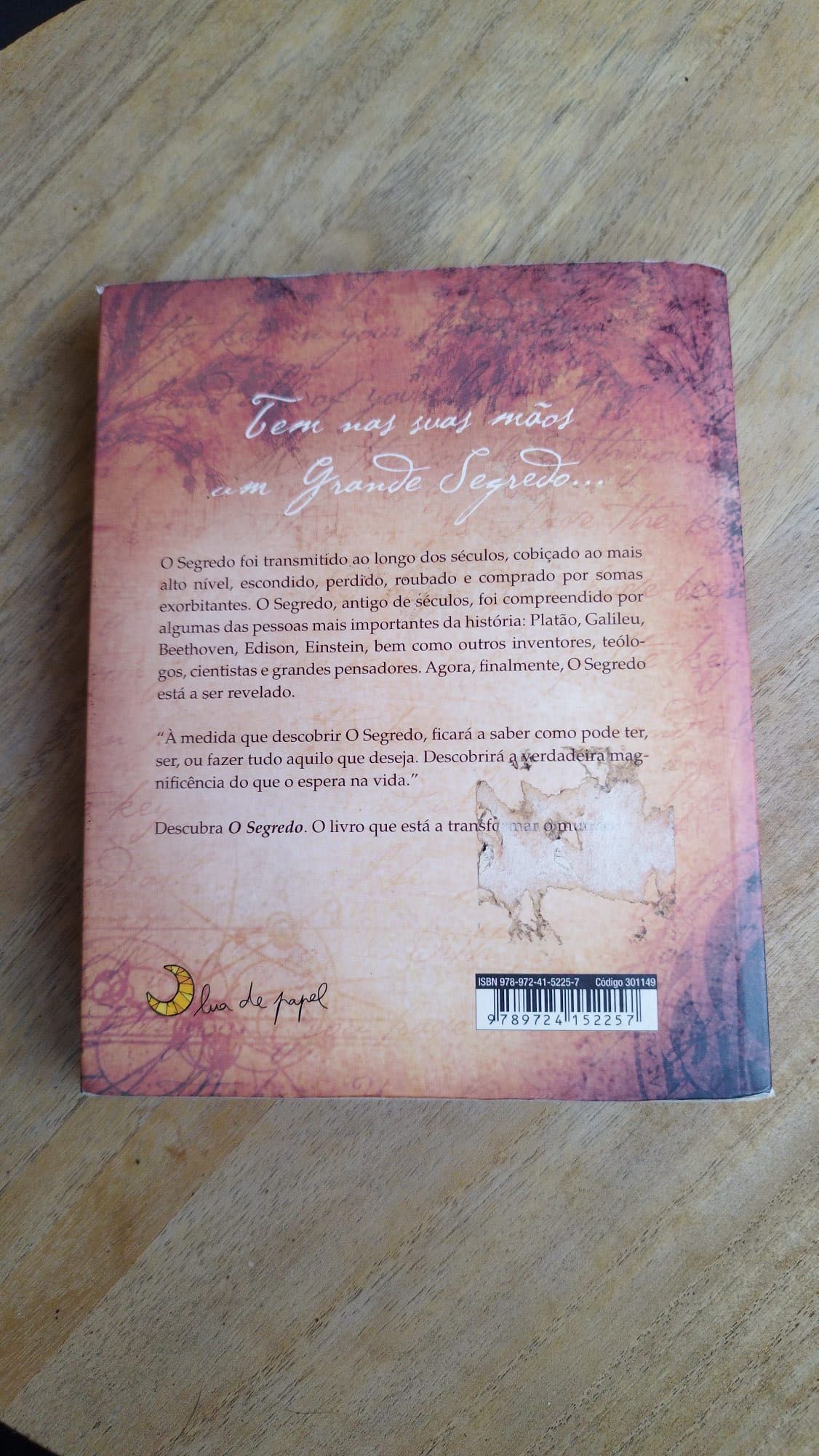 Livro "O Segredo"