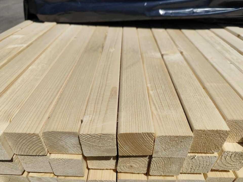 Drewno konstrukcyjne C24, suche, 4-str strugane, certyfikowane