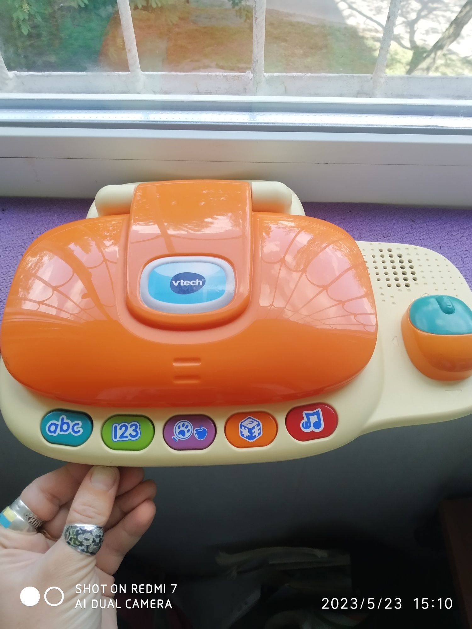 Детский компьютер VTech игровой,интерактивный,обучающий ноутбук Tote&G