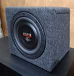 EVO R Subwoofer MINI samochodowy mały mocny subufer Tuba bass pasywna