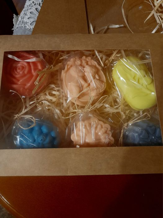 Zestawy mydełek ręcznie wykonanych