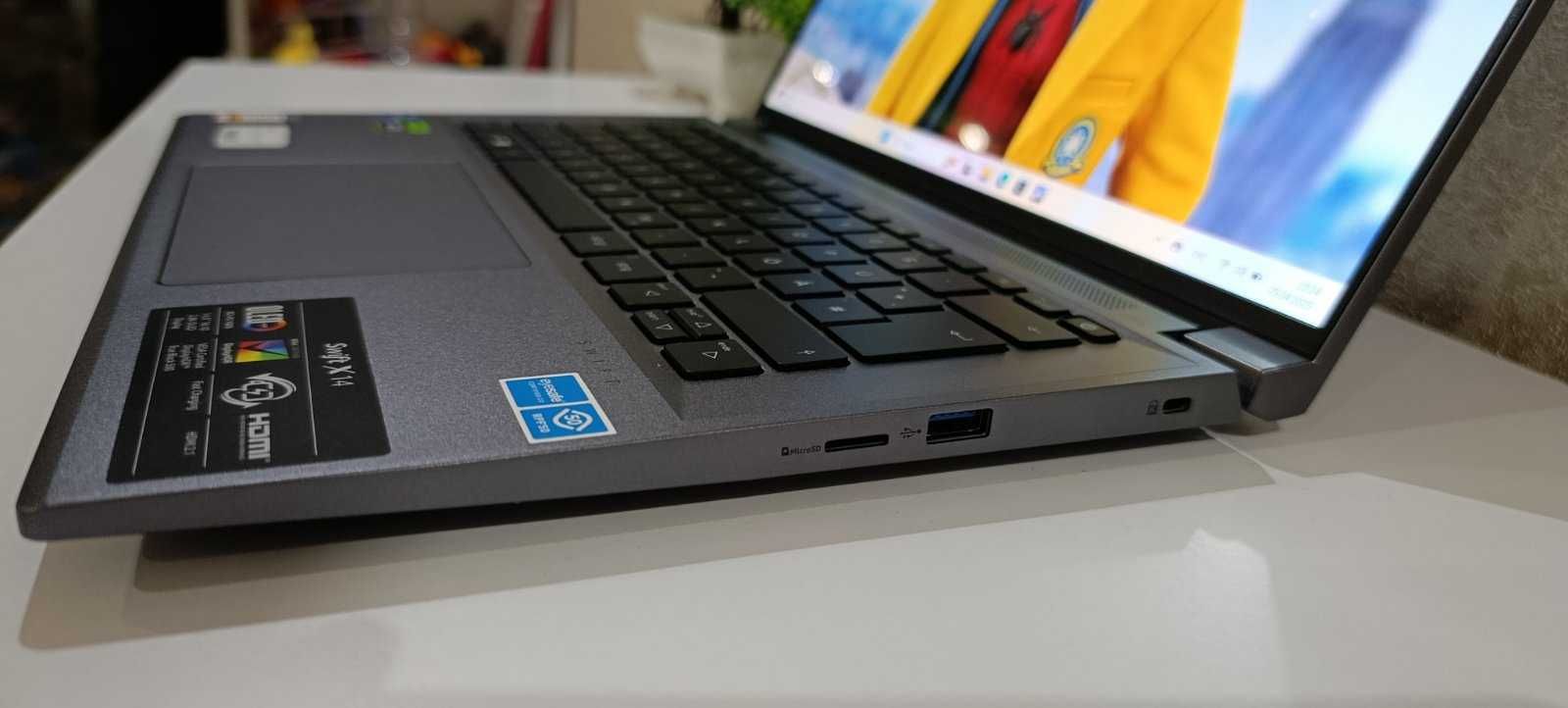3K OLED WQXGA/i7 13700h/RTX 4050 6gb - Acer Swift X
(SFX14-71G-77BA)