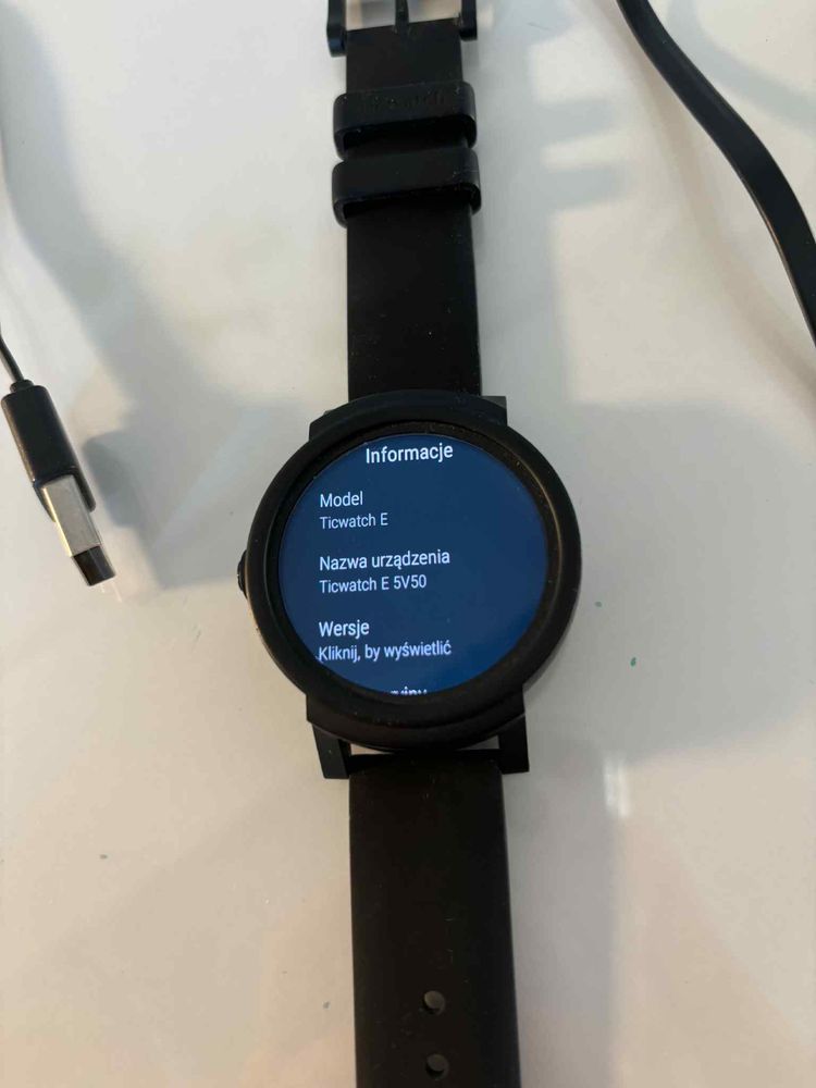 Zegarek smartwatch ticwatch