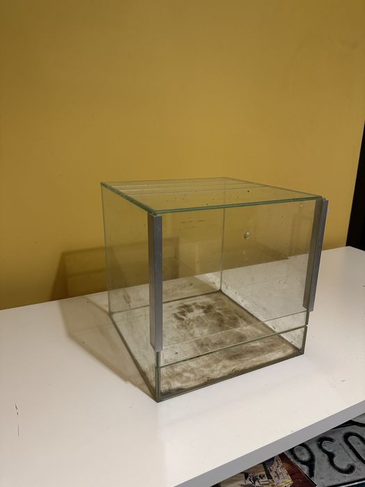 Terrarium szklane 25x25x25 ptasznik skorpion zaba terra zoo