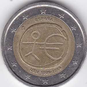 Moeda 2 euros comemorativa