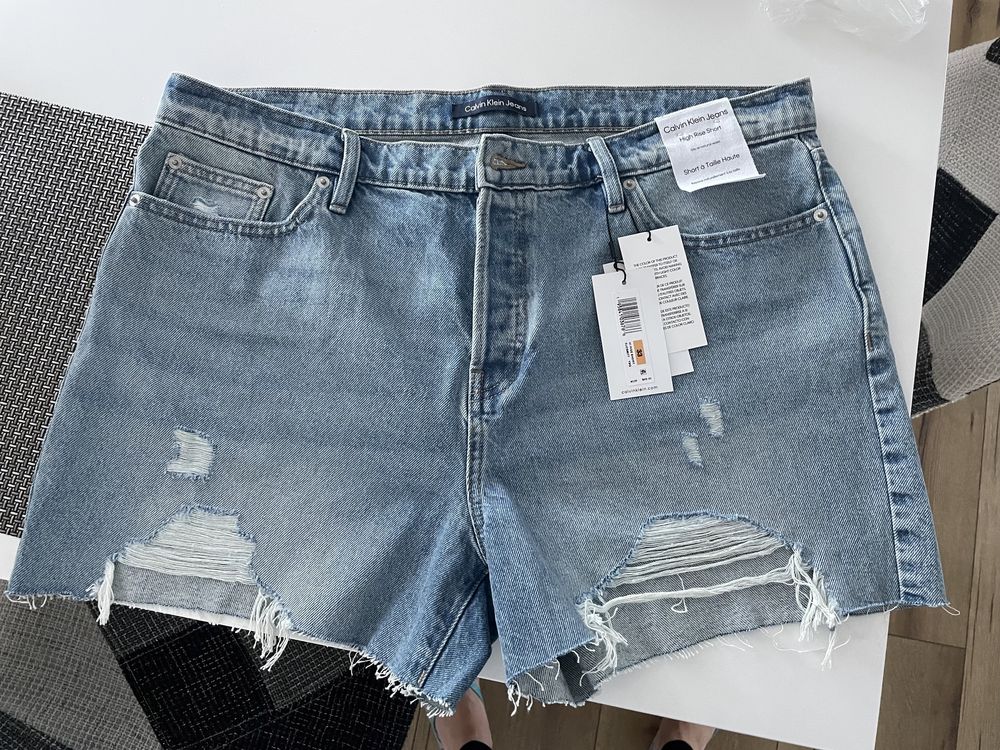 Spodenki jeans Calvin Klein