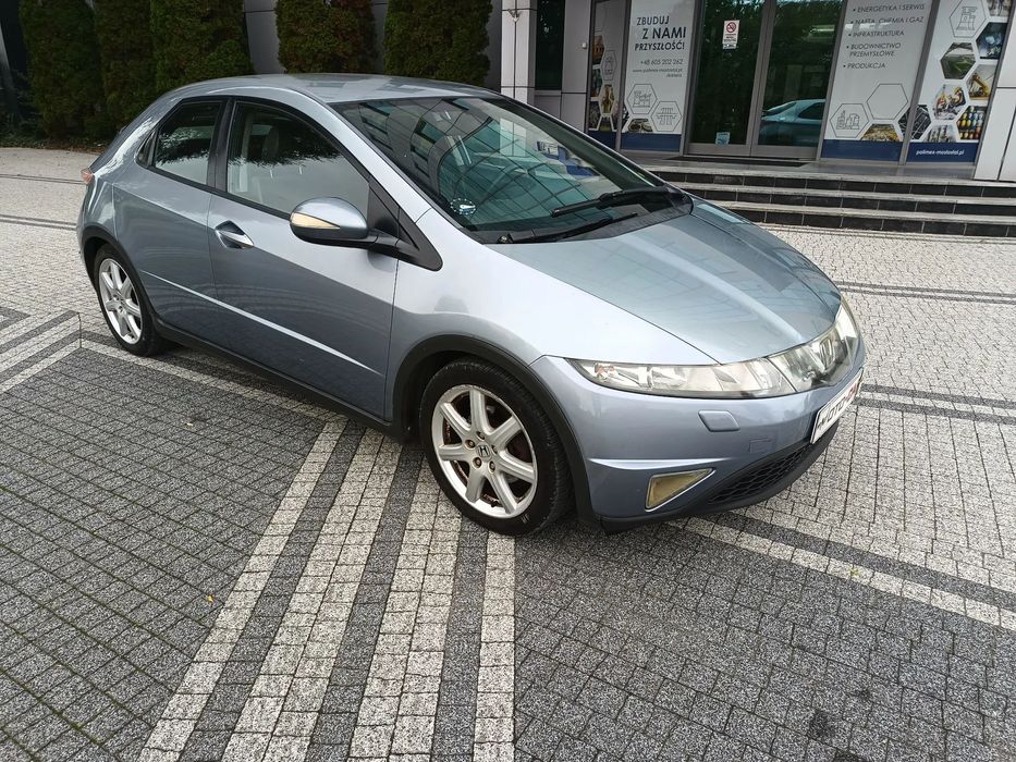 Honda Civic 1,8 140km Climatronic Alu Serwis TYLKO 168 TYS KM