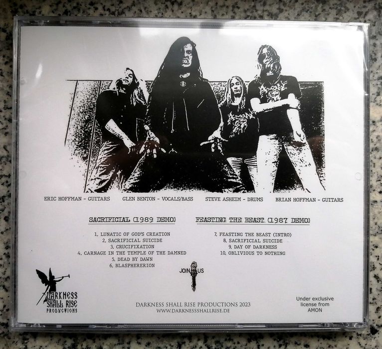 Cds de DEATH METAL (novos)