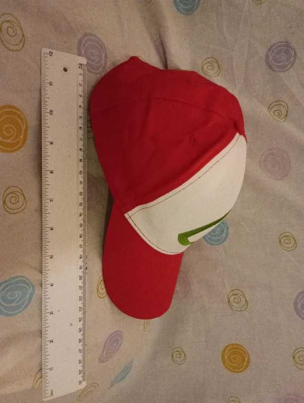 Chapéu / boné do Ash Ketchum