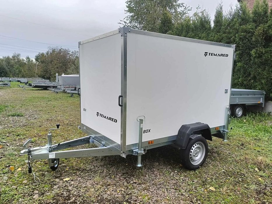 TEMARED SMART BOX 2315 0,75T  Lekki BOX KONTENER zamykany podpory 750 DMC 225x147x147 DOSTAWA RATY