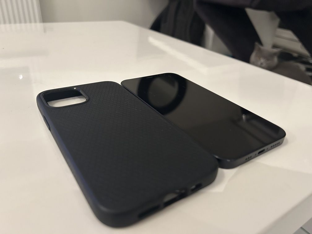 iPhone 12 128 GB Black + cover