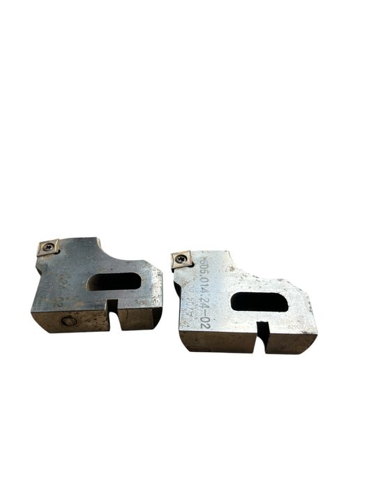 Kasety tokarskie z płytką • 2 szt. • typ 605.014.24-02