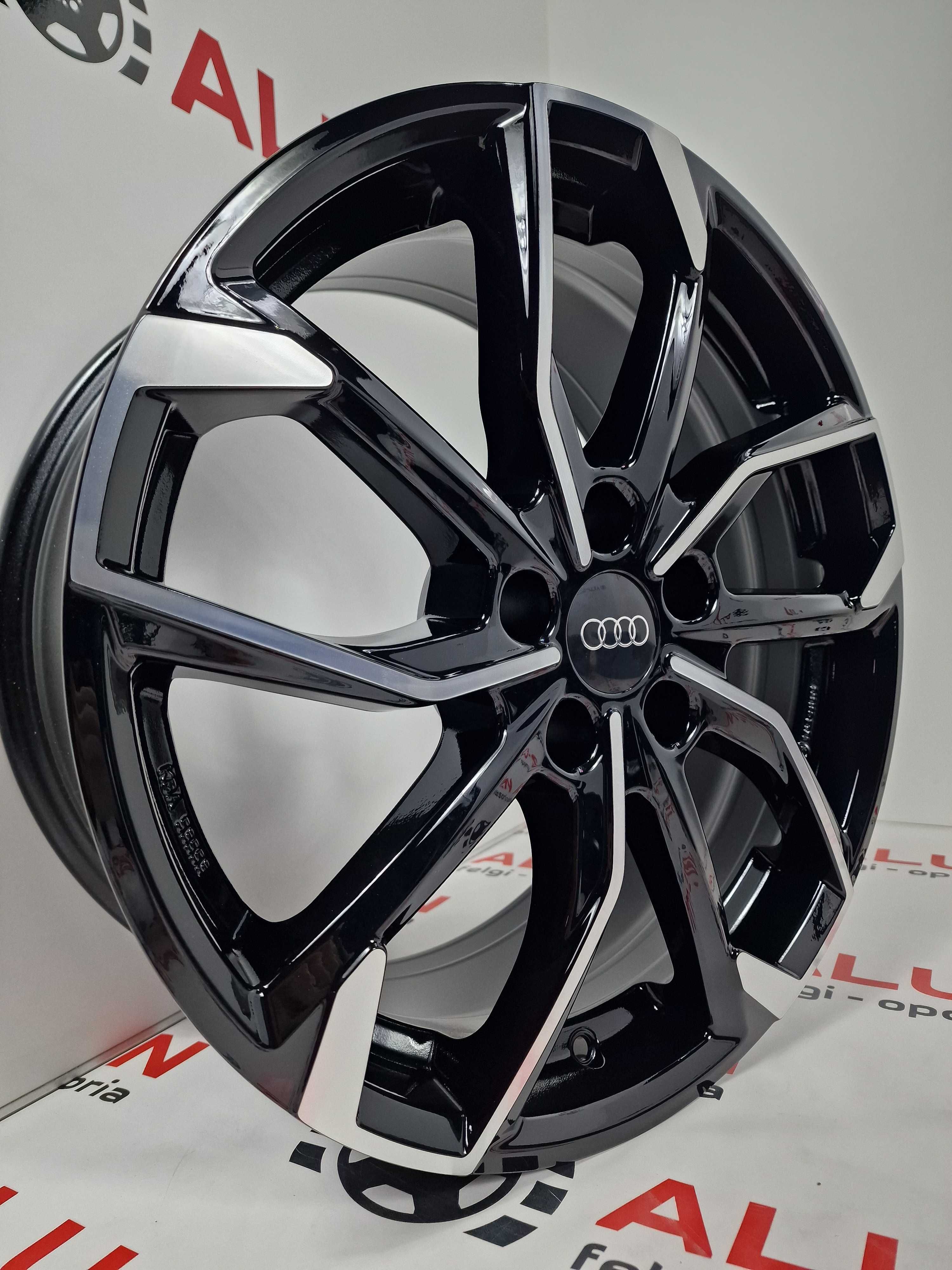 NOWE oryginalne alufelgi AUDI 18" 5x112 A4 A5 A6 A7 A8 Q5 Q7 Czarny