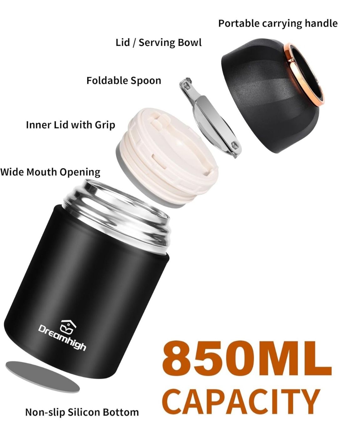 Nowy termos 850ml.