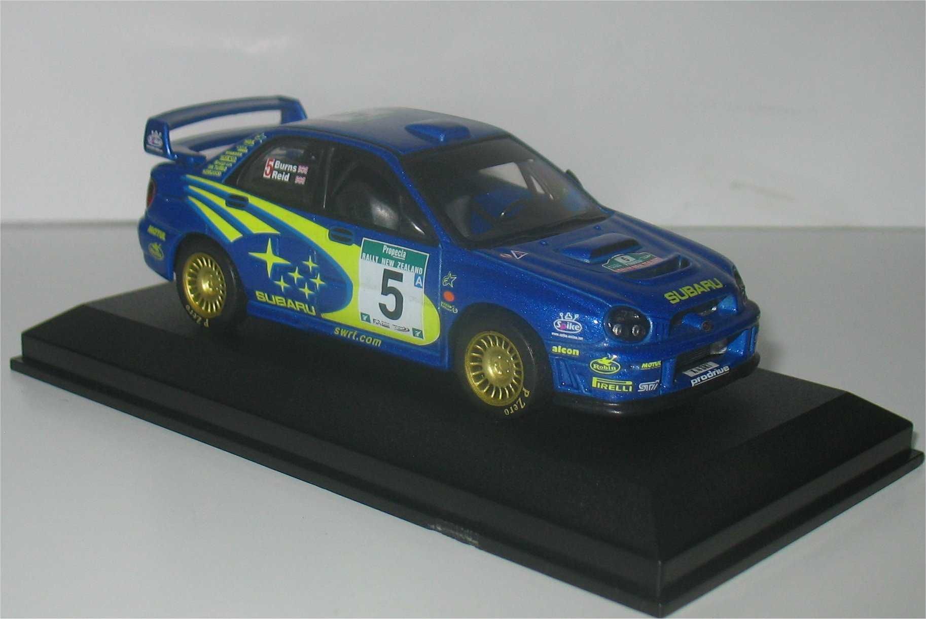 Subaru Impreza WRC - Vencedor Rally Nova Zelândia 2001 - Richard Burns