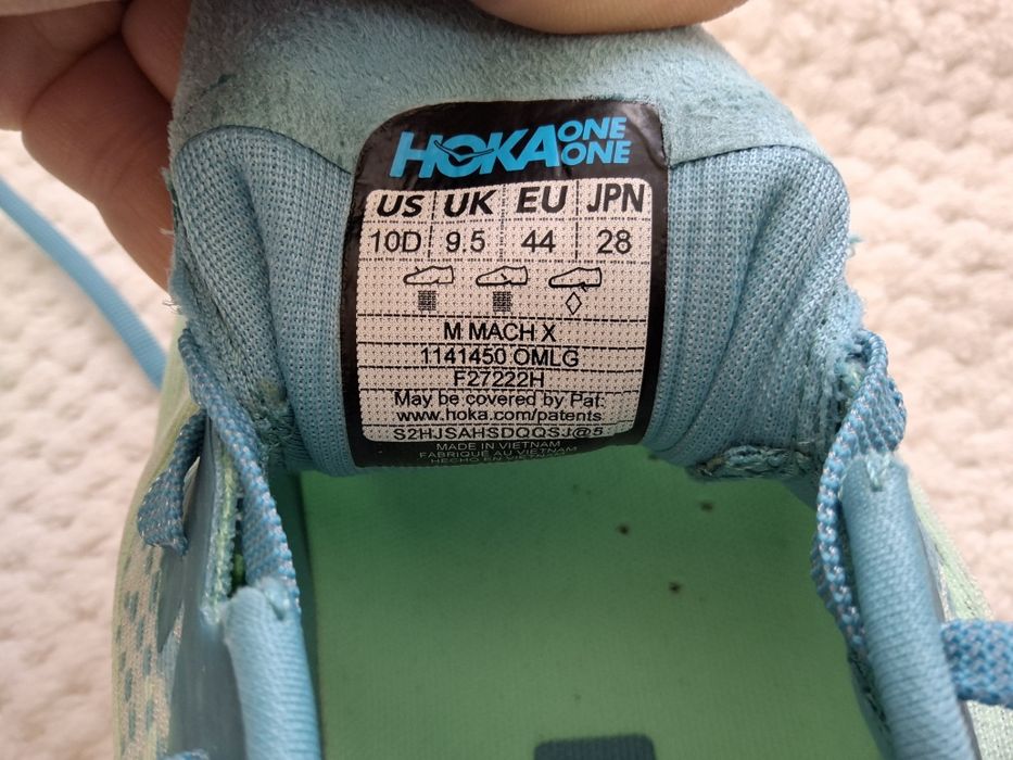 Hoka Mach X. Розмір 44. Устілка 28.0. Оригінал