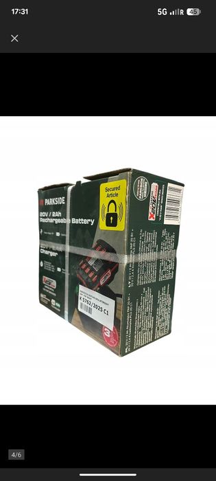 PARKSIDE PAP 20 B1 Akumulator 20 V 2Ah litowo-jonowy z ładowarką